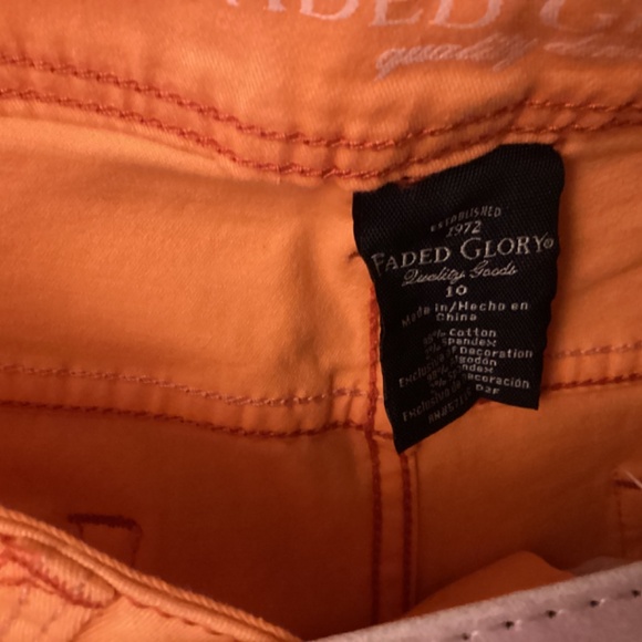 NEW Women’s Faded Glory Capris Capri Size 10 - Picture 6 of 7